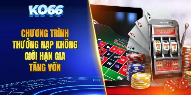 Chương trình thưởng nạp không giới hạn gia tăng vốn